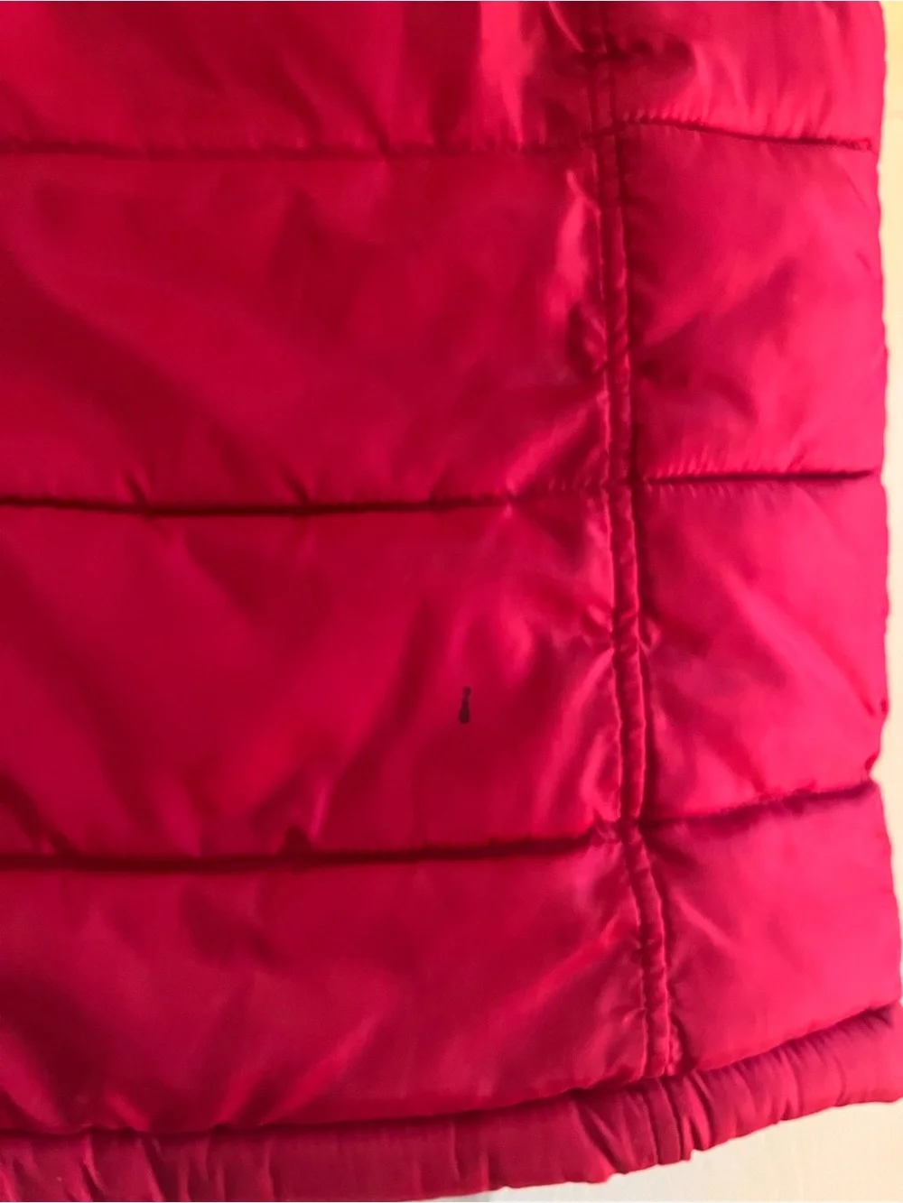 Old Navy Hot Pink Quilted Puffer Vest